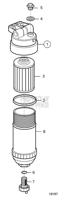 Fuel Filter(V2) - Volvo Penta (21408356)