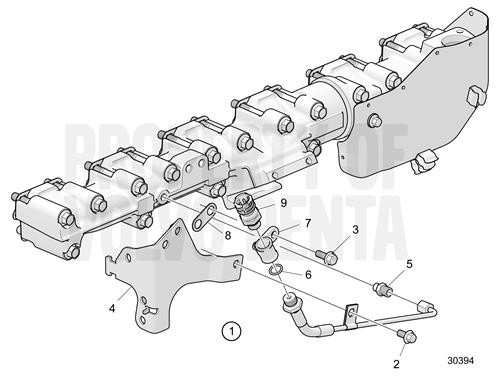 Pressure Sensor (V2) - Volvo Penta (21634024)