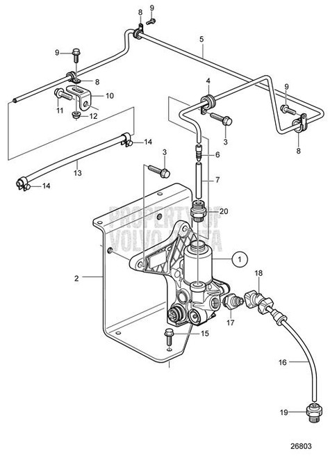 Pipe(V2) - Volvo Penta (21647942)