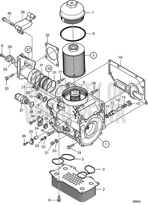 Support(V2) - Volvo Penta (21664409)
