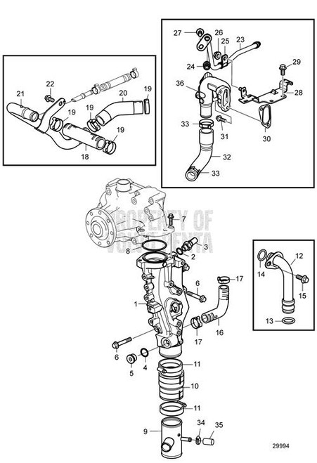 Support (V2) - Volvo Penta (21855316)
