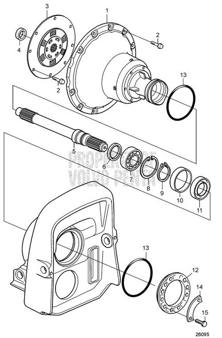 Pipe(V2) - Volvo Penta (21883718)