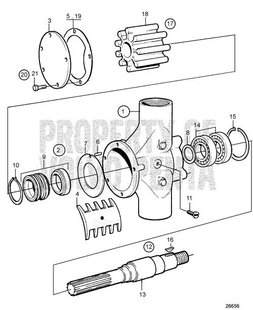 Impeller Kit(V2) - Volvo Penta (21951364)