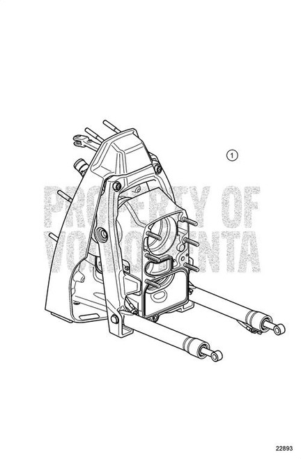 Gear Housing(V2) - Volvo Penta (22227295)