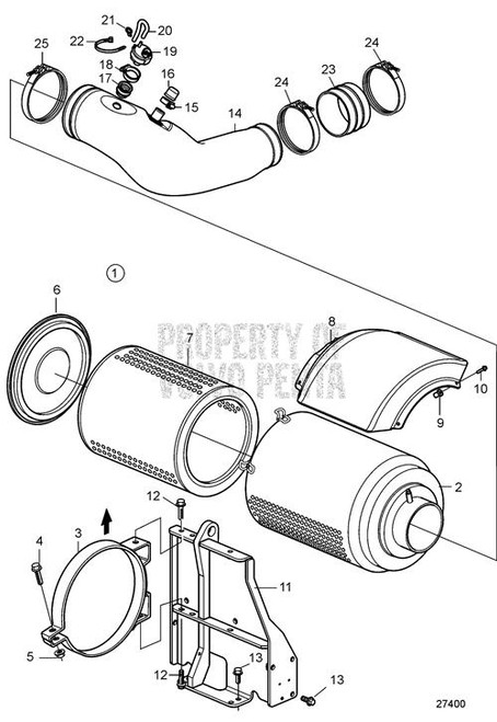 Air Filter(V2) - Volvo Penta (22227756)