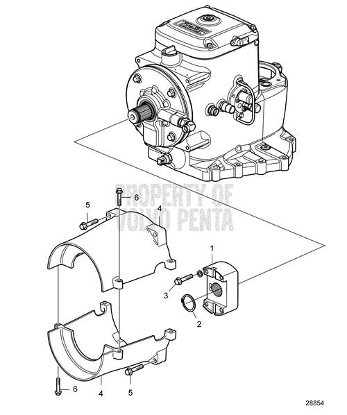 Companion Flange(V2) - Volvo Penta (22328795)