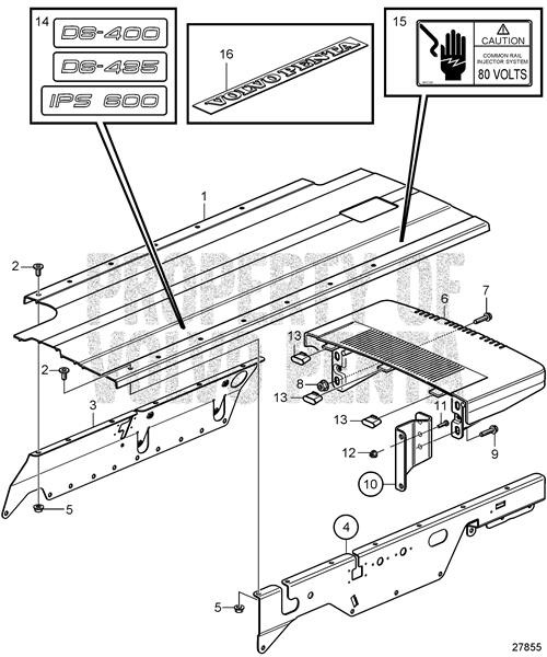 Support(V2) - Volvo Penta (22382554)