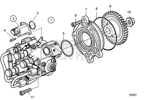 Fuel Pump(V2) - Volvo Penta (22553577)
