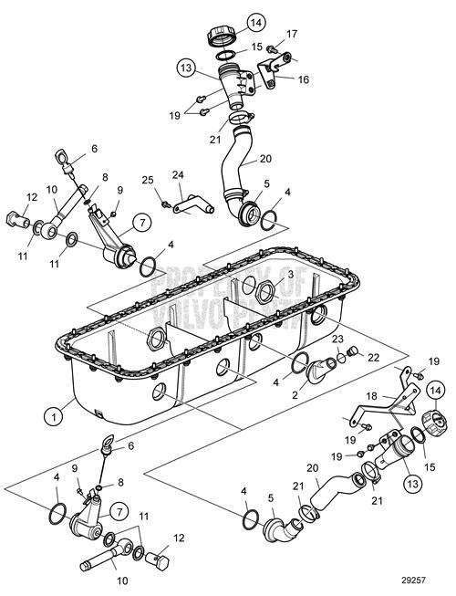 Bracket - Volvo Penta (22594527)