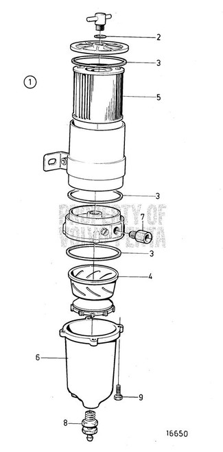 Fuel Filter - Volvo Penta (22677640)