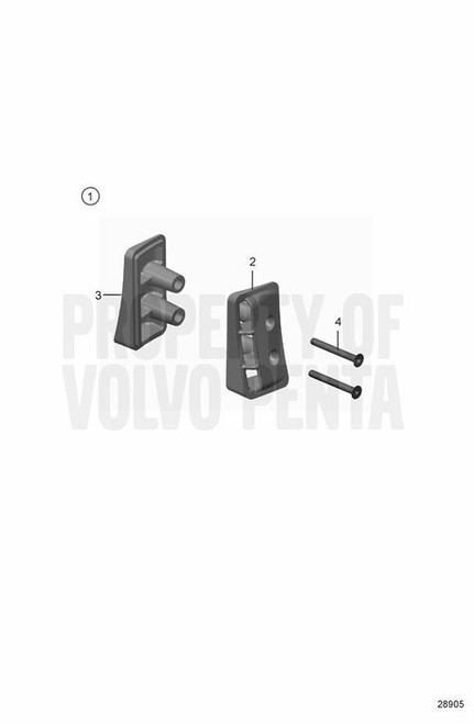 Water Inlet - Volvo Penta (22849351)