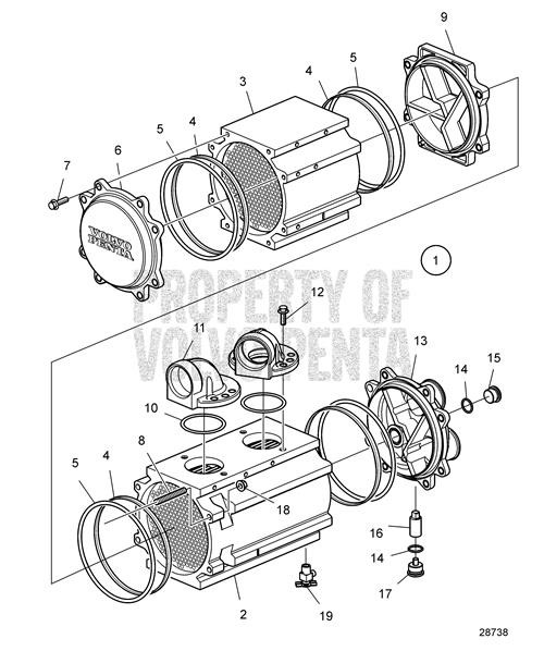 Bracket(V2) - Volvo Penta (22957947)