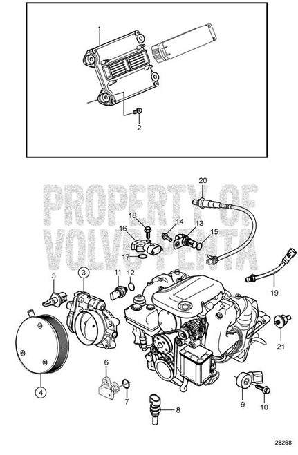 Module(V2) - Volvo Penta (23274256)