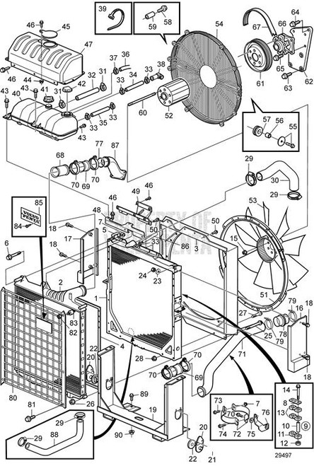 Charge Air Pipe(V2) - Volvo Penta (23346856)