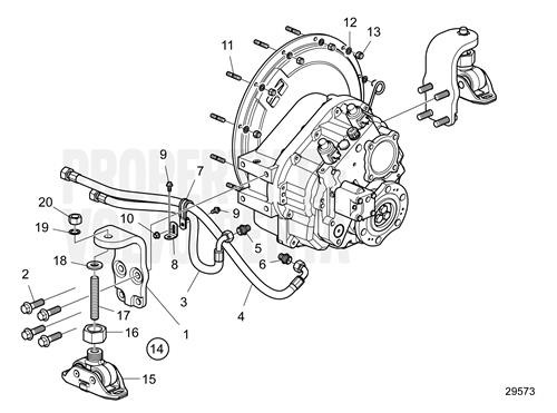 Absorber(V2) - Volvo Penta (23395498)