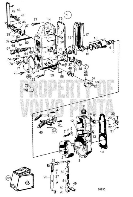 Adjusting Washer(V2) - Volvo Penta (233994)