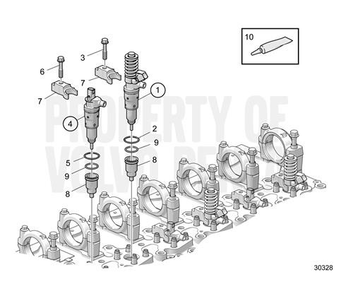 Pressure Sensor(V2) - Volvo Penta (23488937)