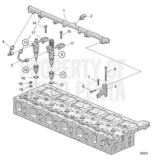 Pressure Sensor(V2) - Volvo Penta (23488939)