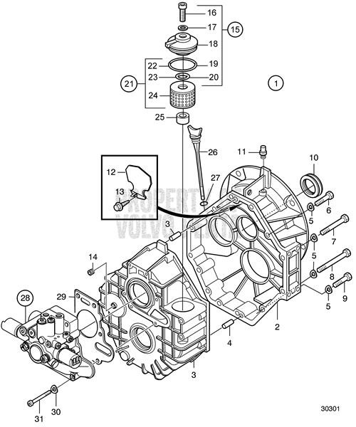 Bracket(V2) - Volvo Penta (23532632)