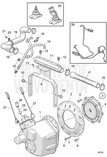 Adapter(V2) - Volvo Penta (23538432)