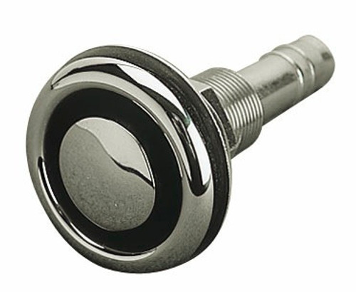 Stainless Steel Flush Mount Gas Tnk Vent - Sea-Dog Line - 353210 (353210-1)