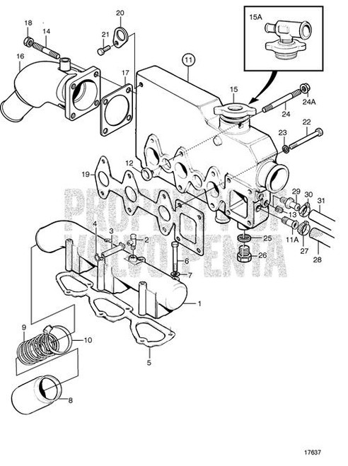 Rubber Hose - Volvo Penta (3580528)