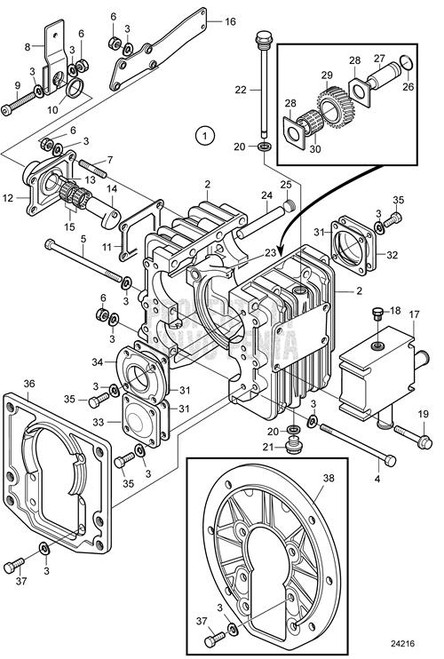 Dipstick(V2) - Volvo Penta (3582534)