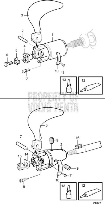 Hub Kit(V2) - Volvo Penta (3584137)