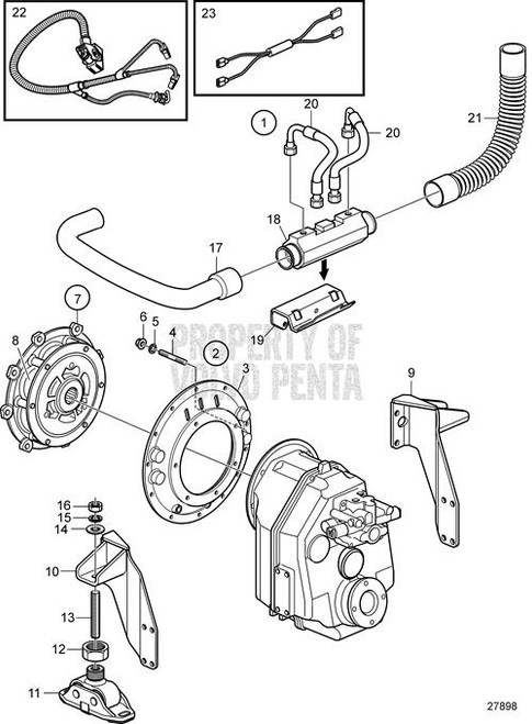 Oil Cooler - Volvo Penta (3584435)