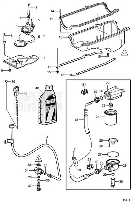 Fitting(V2) - Volvo Penta (3587786)