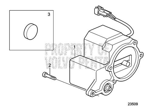 Actuator(V2) - Volvo Penta (3589408)