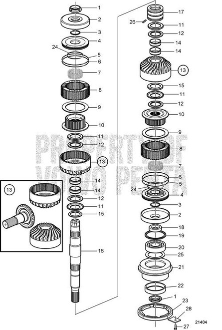 Bearing Housing(V2) - Volvo Penta (3595172)
