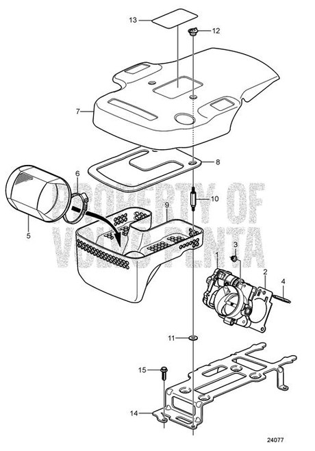 Bracket(V2) - Volvo Penta (3595472)