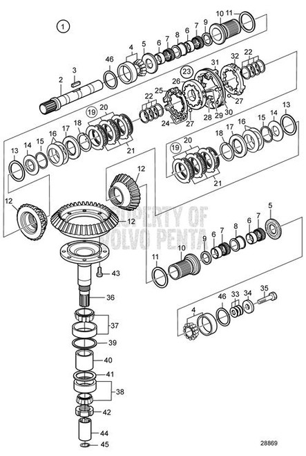 Disc Spring(V2) - Volvo Penta (3808598)