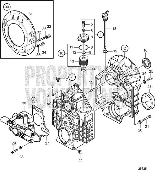 Oil Dipstick(V2) - Volvo Penta (3817759)