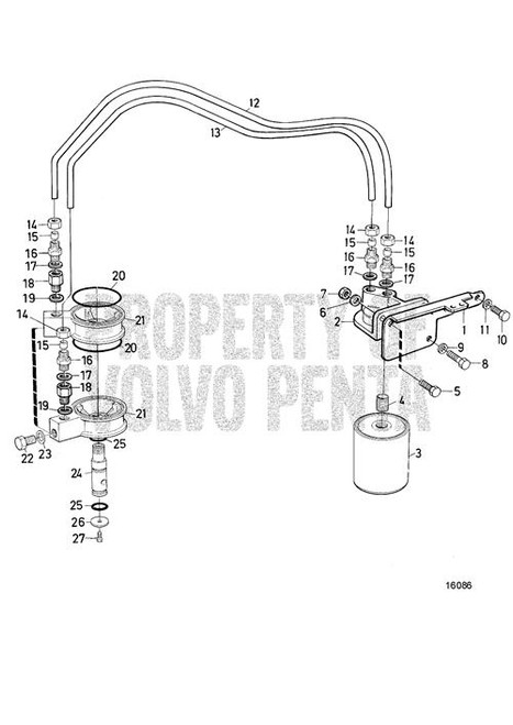 Bracket(V2) - Volvo Penta (3825375)