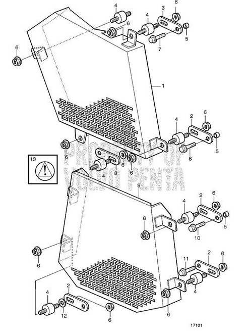 Belt Protector(V2) - Volvo Penta (3826235)