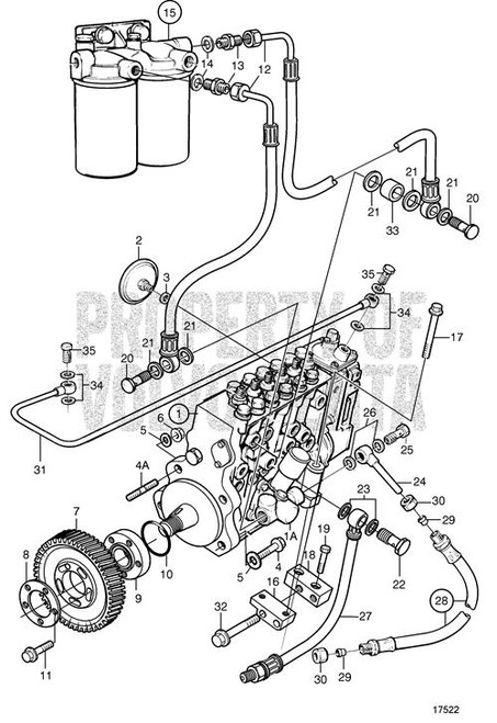 Companion Flange(V2) - Volvo Penta (3827178)