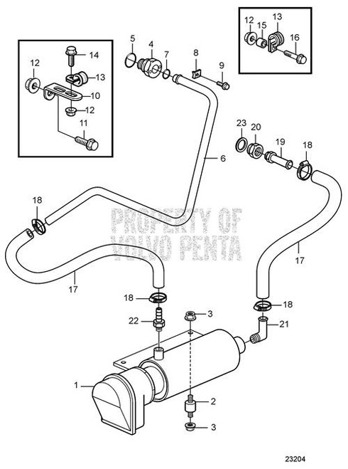 Striker Plate(V2) - Volvo Penta (3829645)