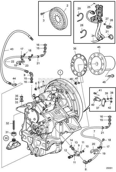Oil Hose(V2) - Volvo Penta (3830882)