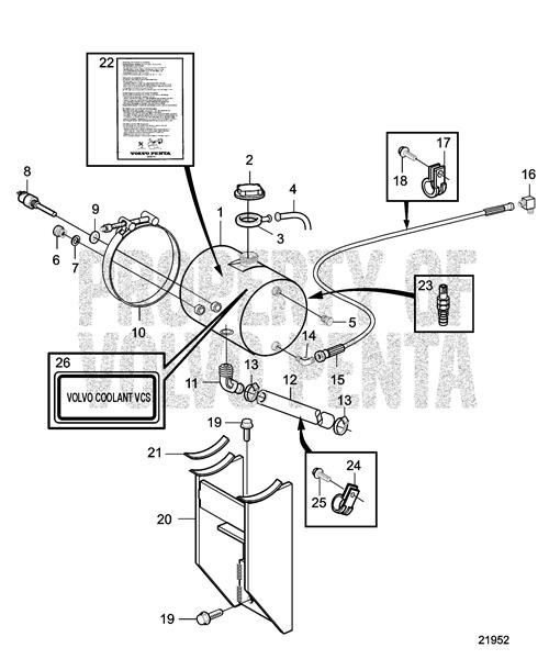 Air Vent Hose(V2) - Volvo Penta (3839383)