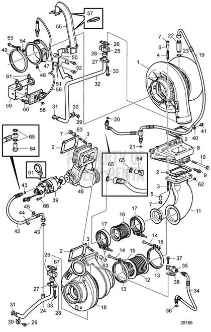 Oil Return Pipe(V2) - Volvo Penta (3842071)
