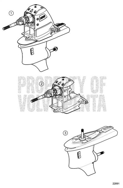 Gear Housing(V2) - Volvo Penta (3842603)