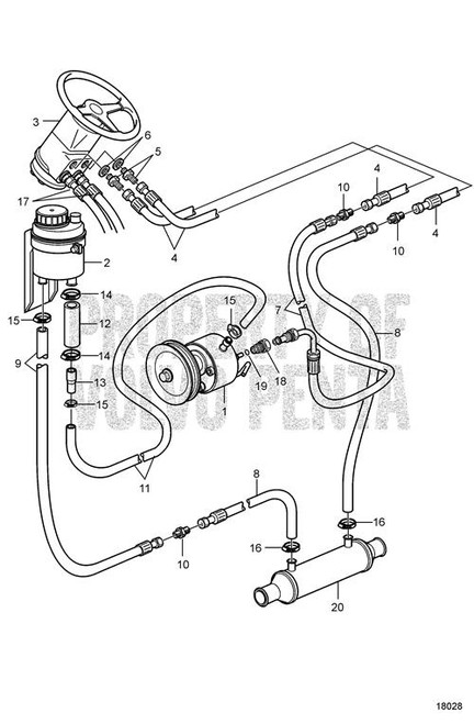 Suction Hose(V2) - Volvo Penta (3851507)