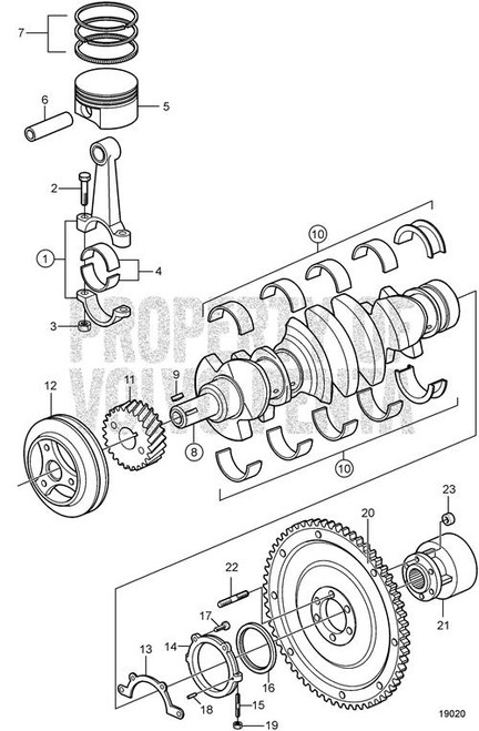 Bolt Volvo Penta (V2) - Volvo Penta (3857901)