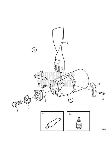 Hub Kit - Volvo Penta (3858849)