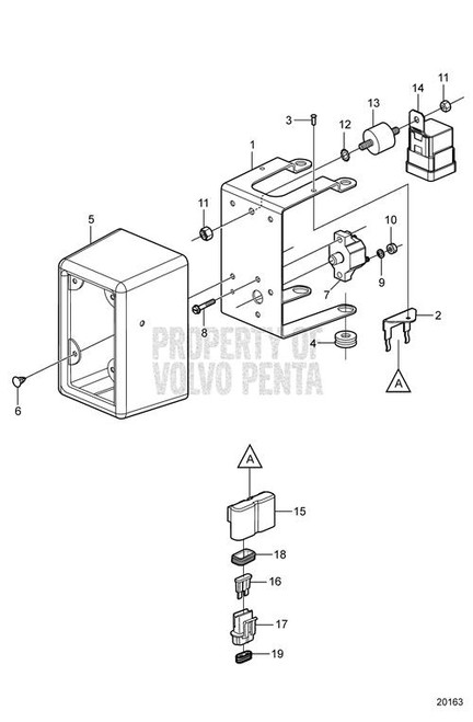 Bracket Volvo Penta (V2) - Volvo Penta (3860486)