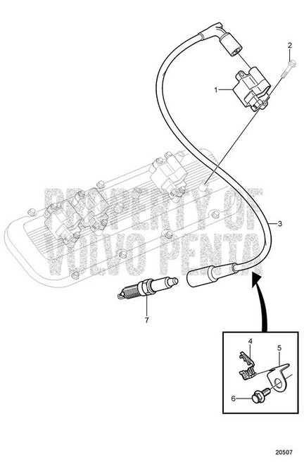 Bolt - Volvo Penta (3861258)