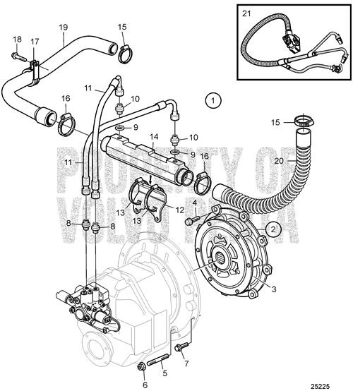 Wiring Harness - Volvo Penta (3883882)