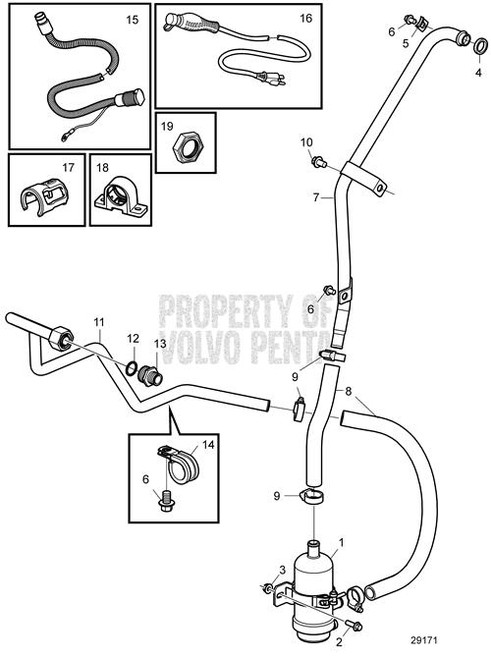 Pipe(V2) - Volvo Penta (3884765)